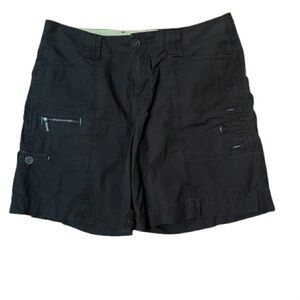 Eddie Bauer Mercer Fit Olive Green Cargo Shorts Size 12